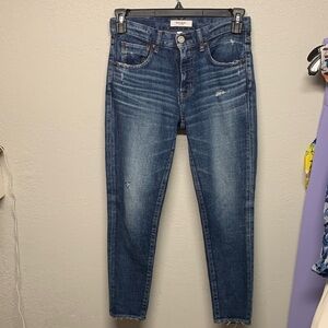 Moussy Blue Ankle Jeans